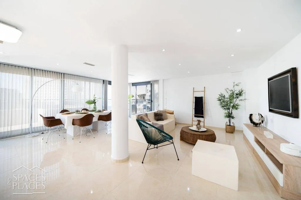 Séjour - Luxury Penthouse with Pool in Valencia