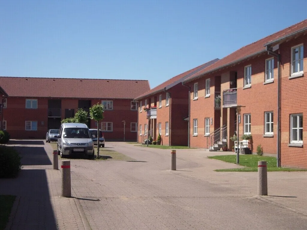 Extérieur - Modern Terraced House with Shared Garden in Skive
