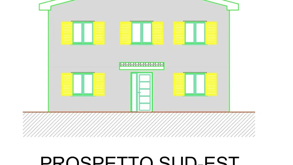 New Villa with Olive Grove near San Severino Marche