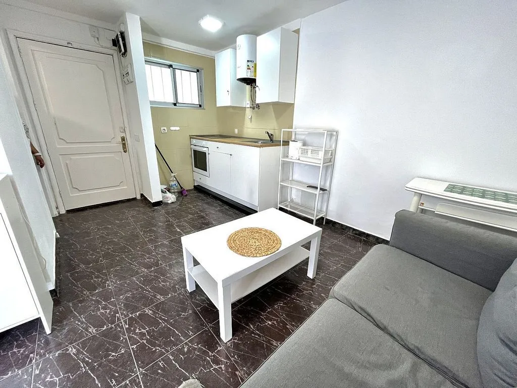 Séjour - 1-Bedroom Apartment with Pool in San Agustín