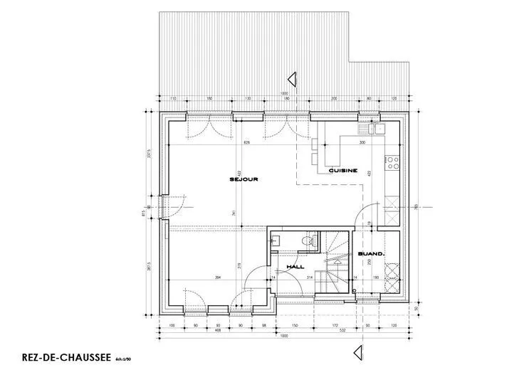 Planimetria - House in Quiet Setting, Yvoir