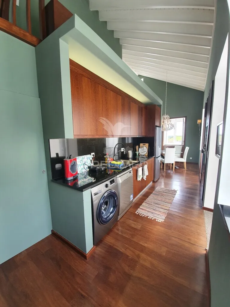Köök - Luxury Villa with Sea View in Praia da Vitória