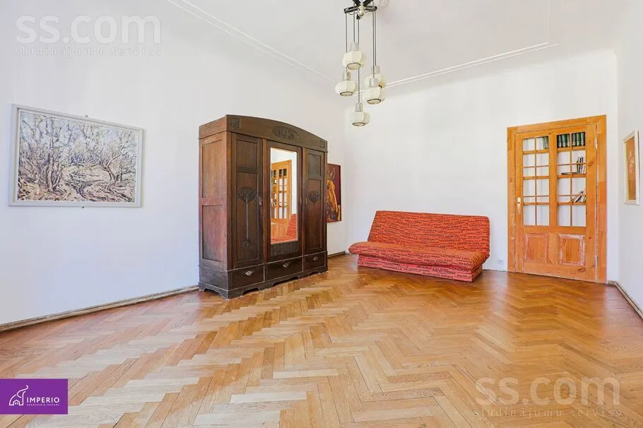 Séjour - Appartement 4 pièces à Rīga