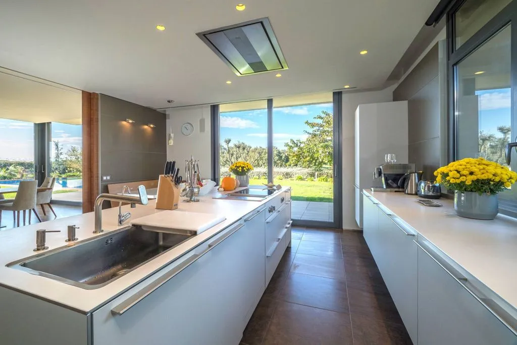 Köök - Luxury Villa with Pool in Peralada