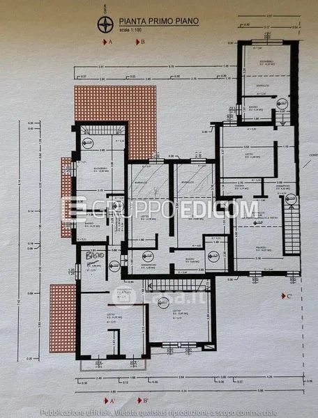 Plaan - Triplex with Garden in Copparo