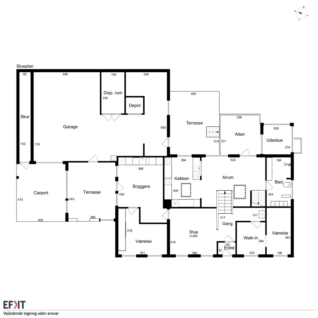 Maison 8 pièces à Hornslet