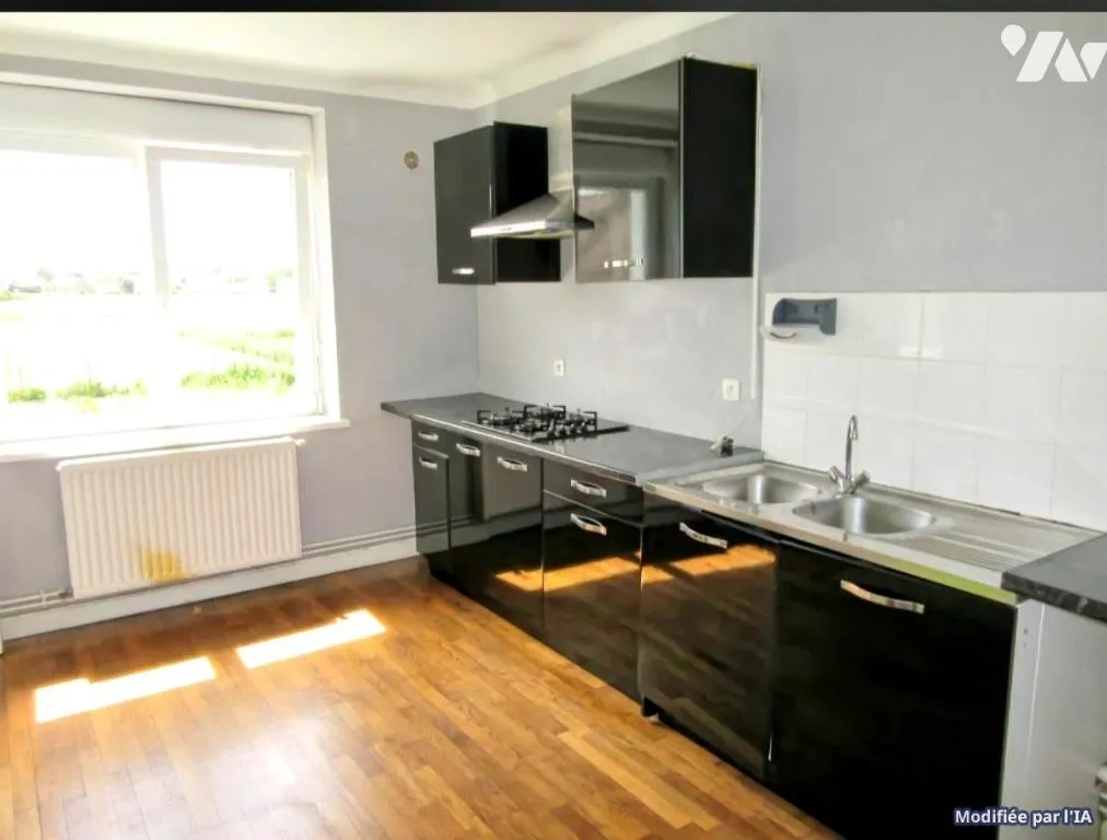 Cuisine - Immeuble avec 2 Appartements au Centre d'Audruicq