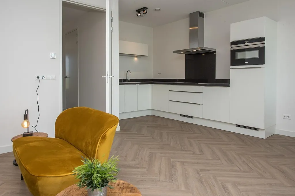 Kitchen - Apartment with Harbour View in Lelystad