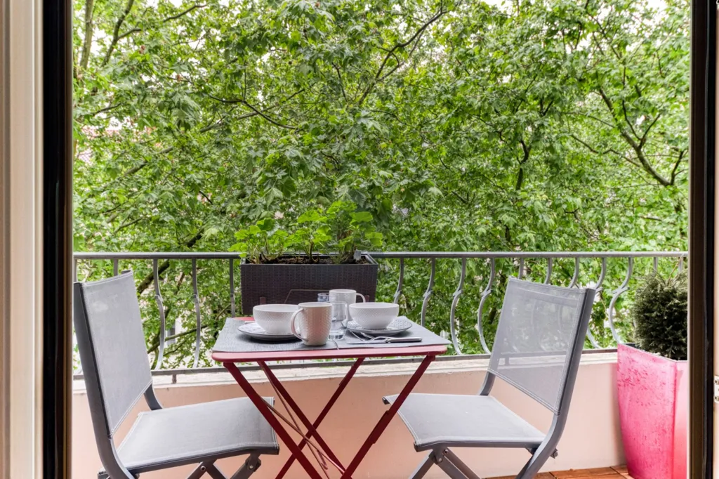 Balcon - Appartement Luxueux avec Balcon à Lyon 6ème