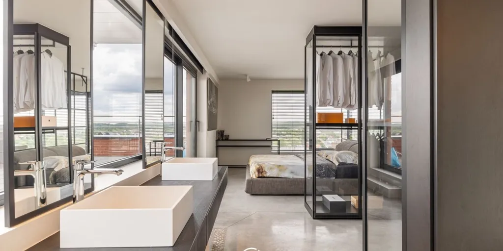 Salles de bain - Penthouse avec Terrasse Sud à Merchtem