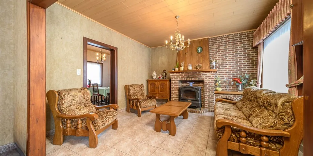 Séjour - Maison à Renover avec Jardin à Heldergem