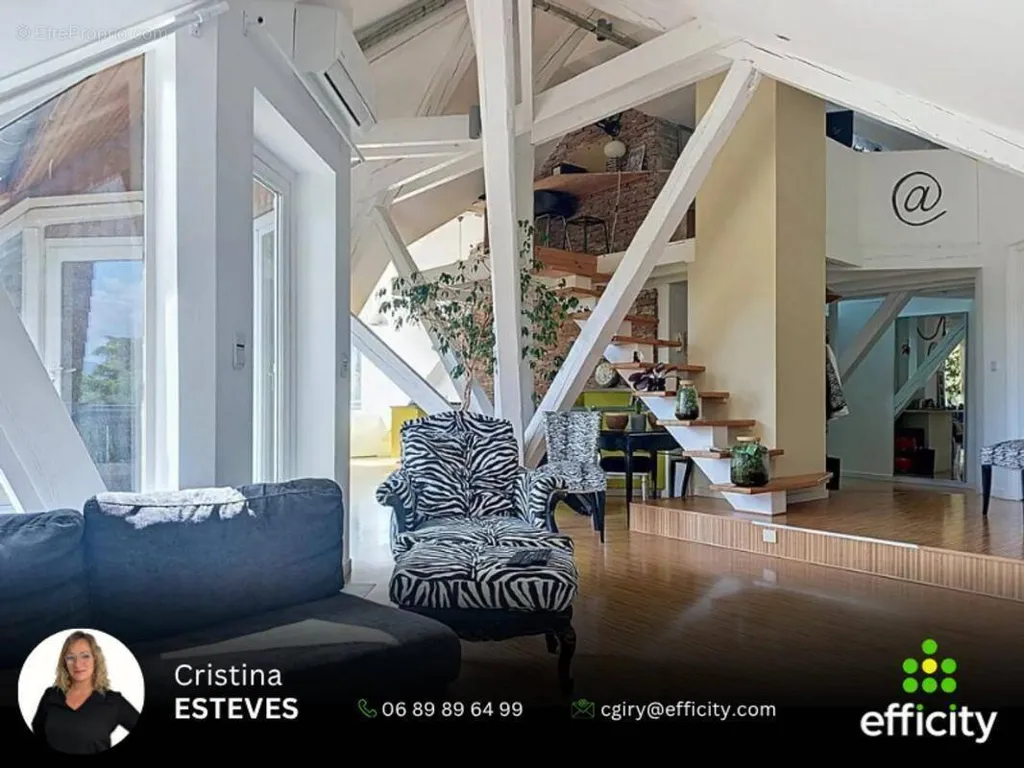 Séjour - Loft avec Terrasse à Saint-Égrève