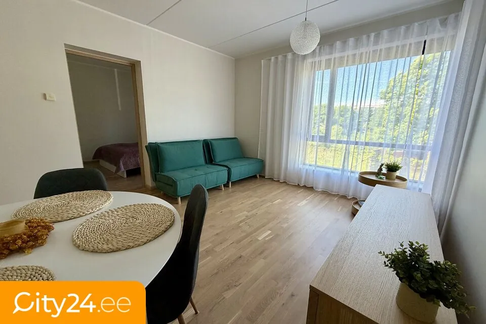 Living Room - 2-Bedroom Apartment with Sea View in Viimsi