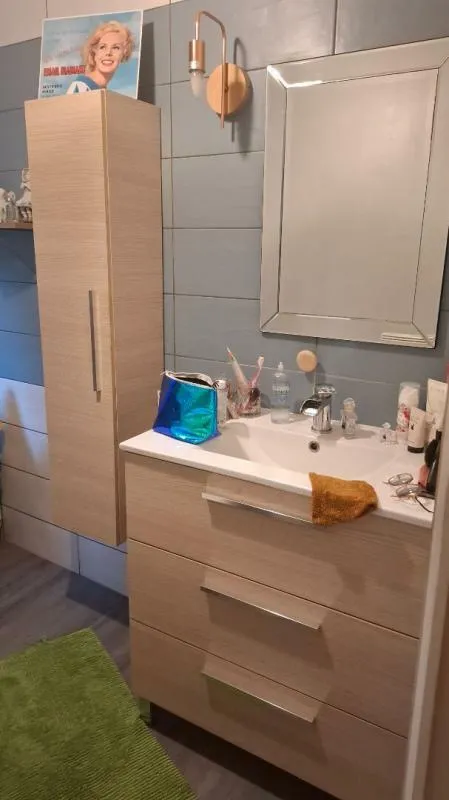 Salles de bain - Longère en Pierre avec Terrain à Bréhal
