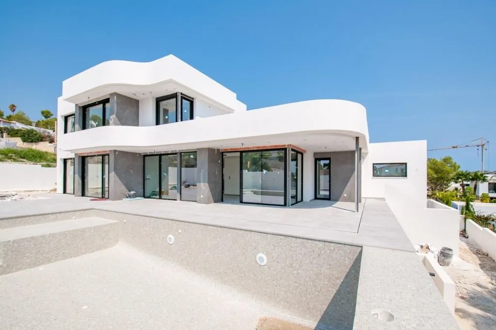Exterior - Luxury Villa with Sea Views in Moraira