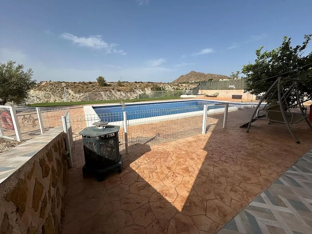 Piscine - Chalet with Pool and Terrace in Abanilla