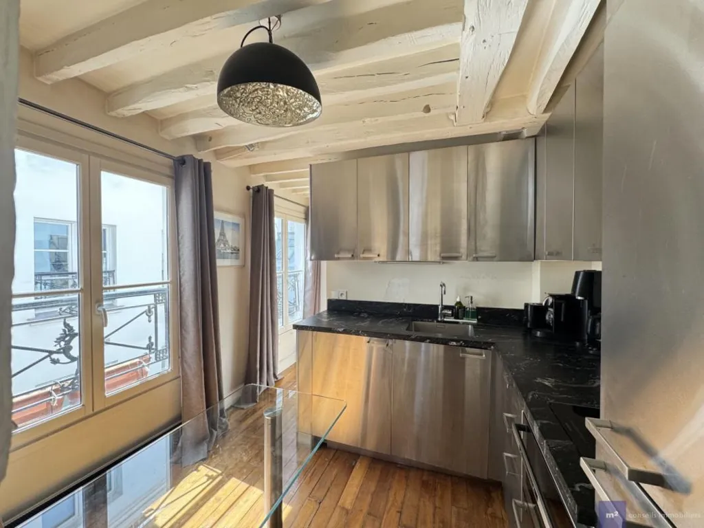 Köök - Loft-Style Flat in Marais, Paris
