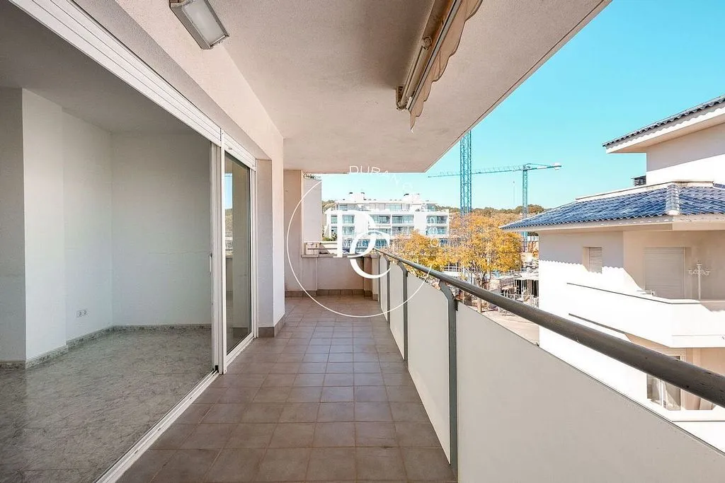 Balcon - Top-Floor Apartment with Pool in Can Pei