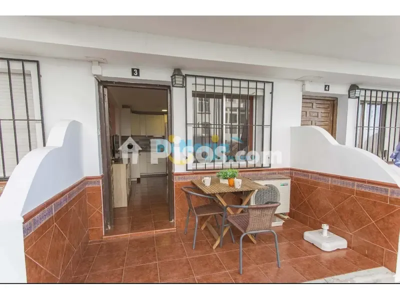 Terrasse - Renovated Apartment with Beach View in El Centro