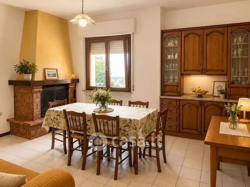 Salle à manger - Rustic Villa with Panoramic Views in Treia