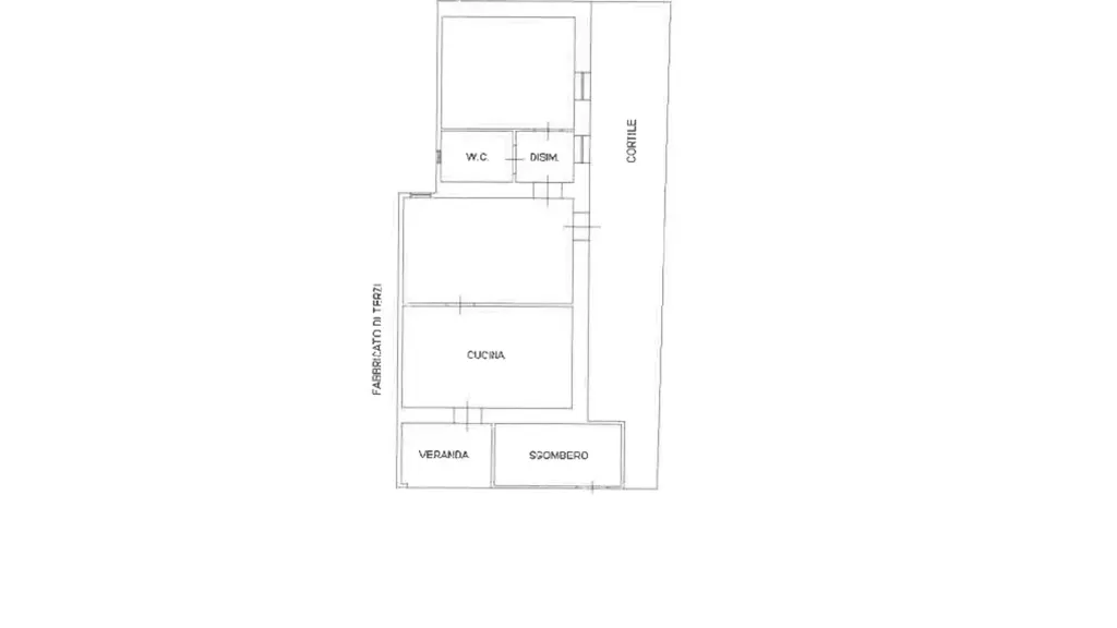 Plan - Rustic Villa with Garden in Modica