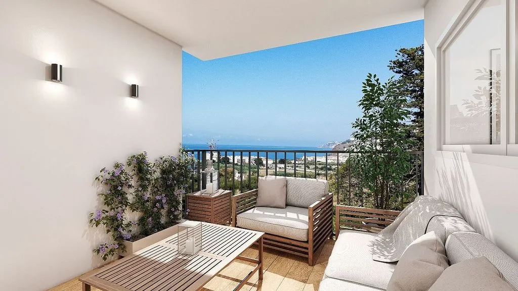 Terrasse - New Flat with Pool on Avenida de Febrero