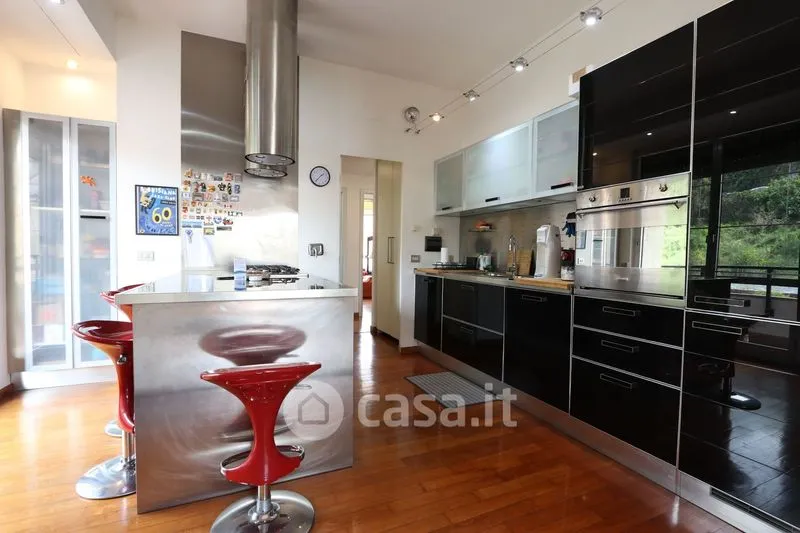 Cuisine - Elegant Apartment with Balcony in Genoa Centre