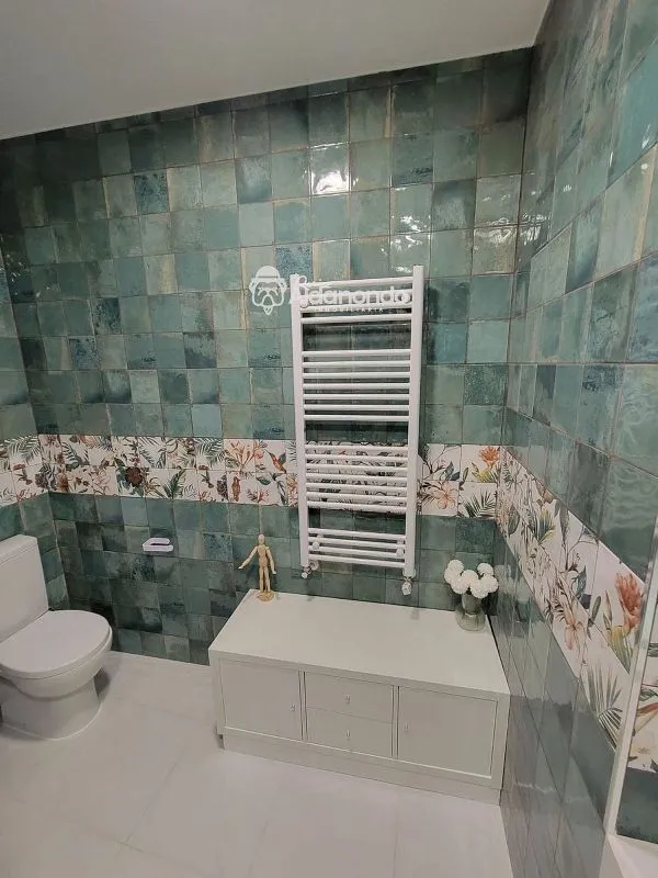Salles de bain - Modern Studio with Air Conditioning in Salamanca