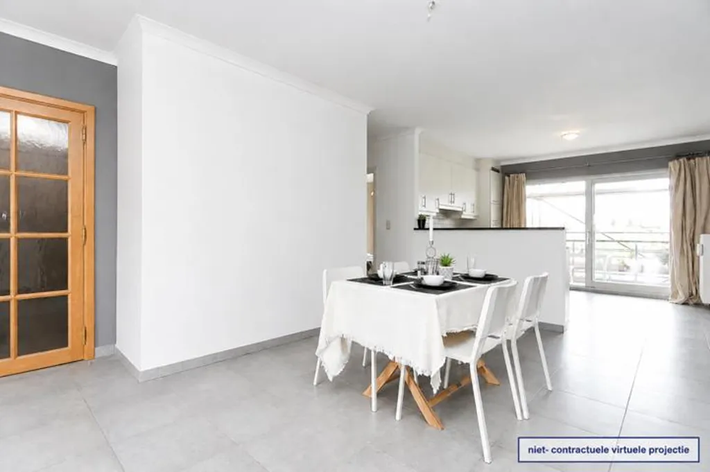Dining Room - Spacious Apartment with Terraces in Dendermonde