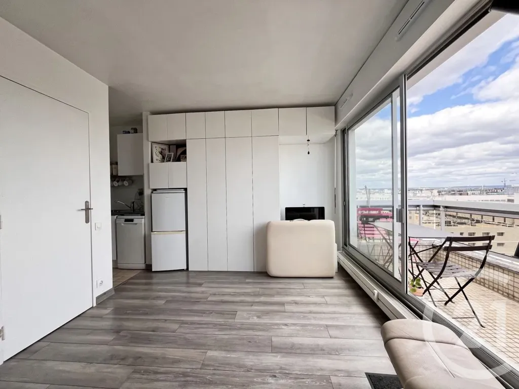 Séjour - Studio avec Terrasse à Courbevoie