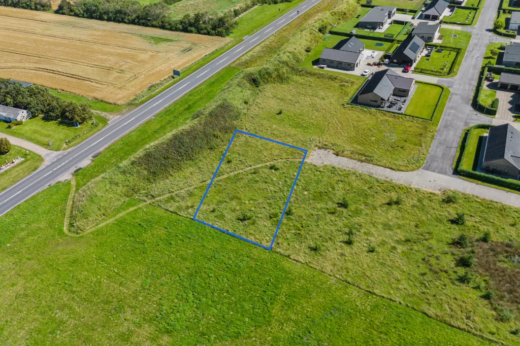Õhuvaade - Plot in Rindum Mølleby, Ringkøbing