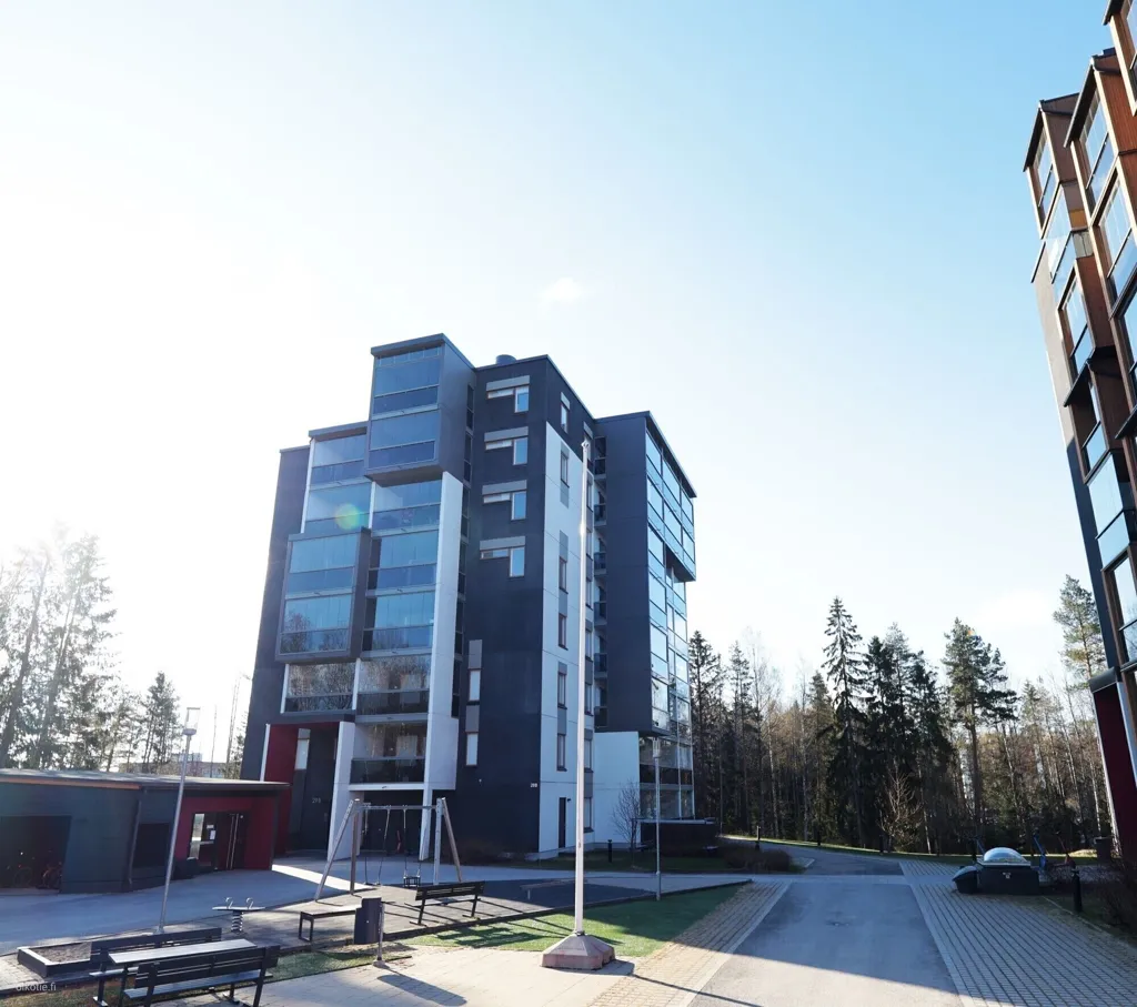 Extérieur - Bright Studio with Balcony in Hervanta, Tampere