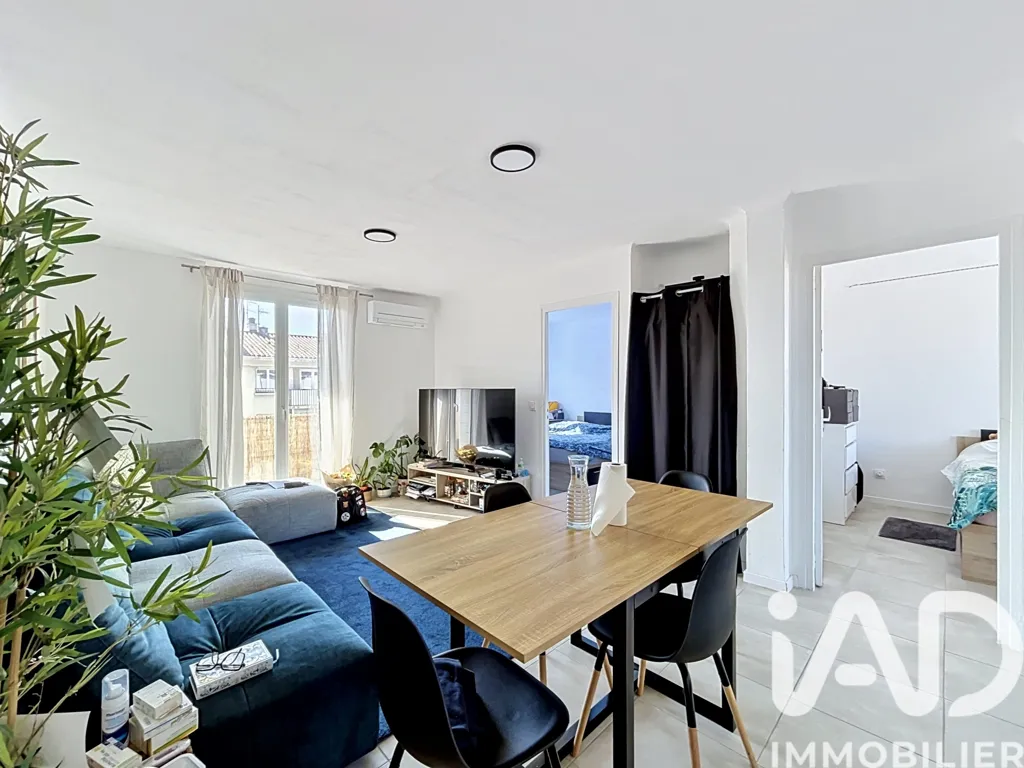 Salle à manger - Appartement rénové avec balcon à Perpignan