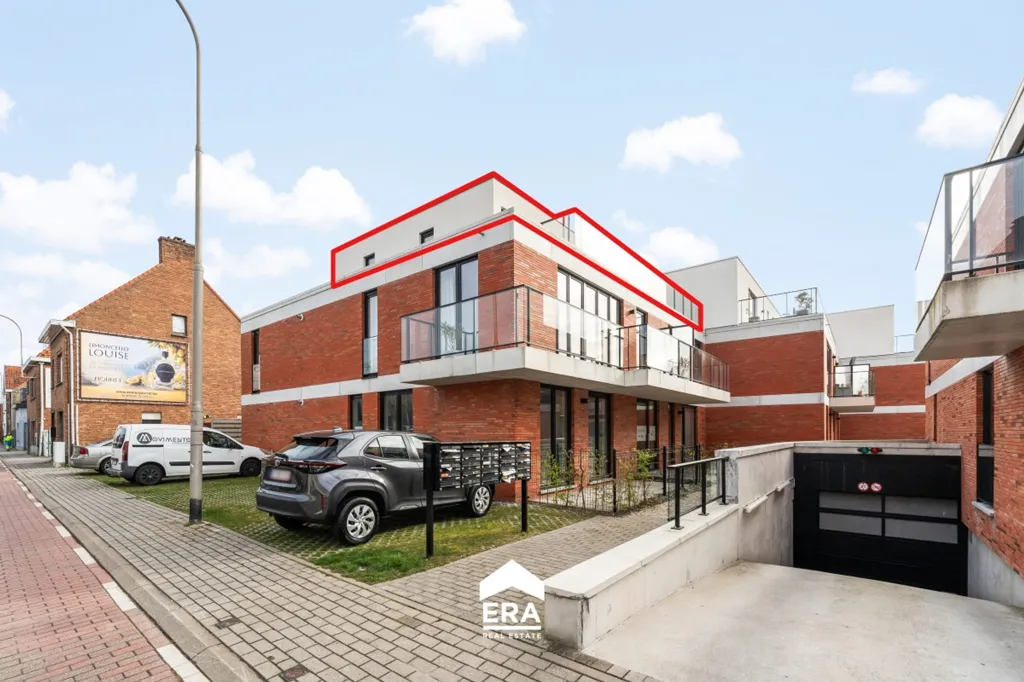 Extérieur - Appartement Neuf avec Terrasse à Eeklo