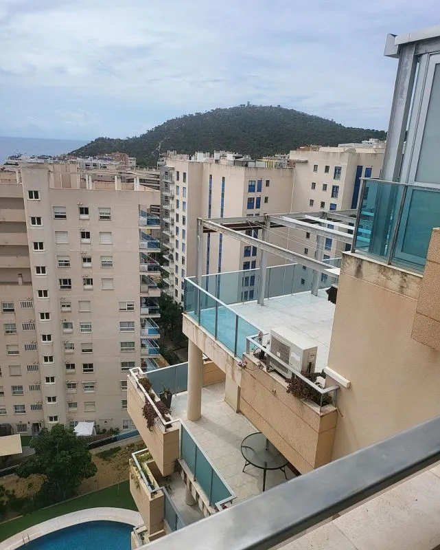 Balcon - Penthouse with Pool in La Cala de Villajoyosa