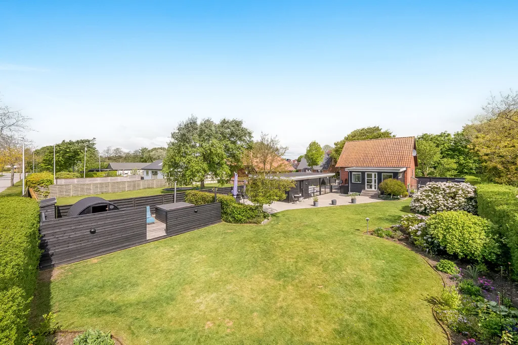 Õhuvaade - Modernised Villa with Functional Cellar in Skjern