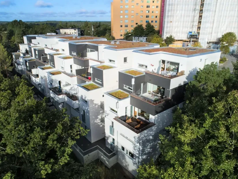 Õhuvaade - Apartment with Sea View in Södermalm