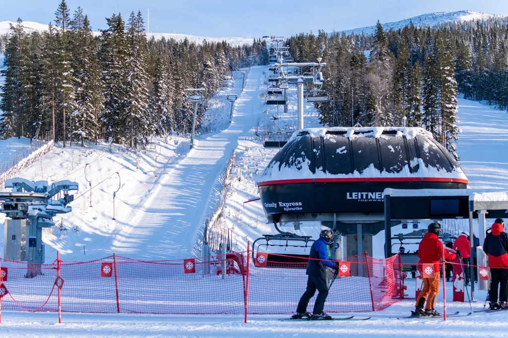 Apartment with Ski Access in Björnrike