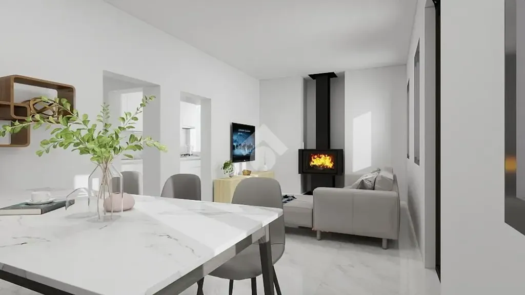Living Room - Restored Terraced Villa in Roncade