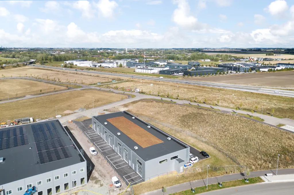 Õhuvaade - Modern Office Space in Västervångs Företagspark