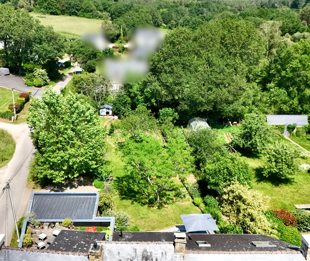 Õhuvaade - Longère with Terrace in Elven