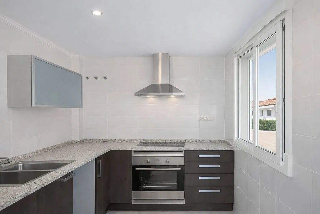 Cuisine - Flat with Terrace in Caudiel