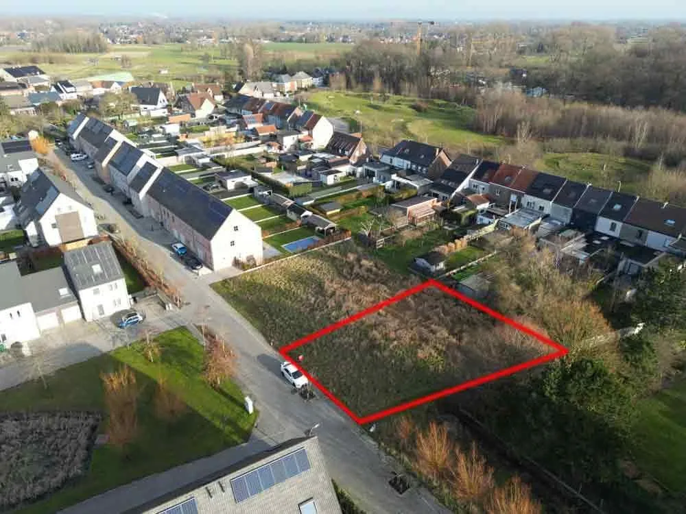 Vue aérienne - Terrain à Bâtir près du Centre d'Alost
