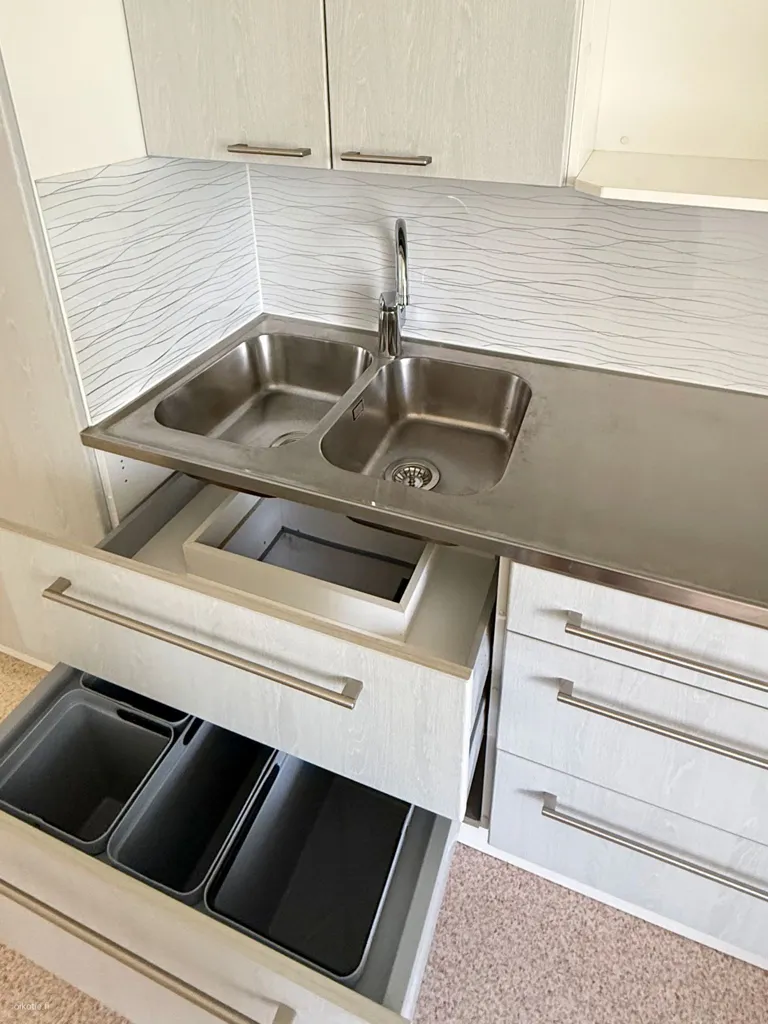 Köök - 1-Bedroom Flat with Garden Access in Karstula
