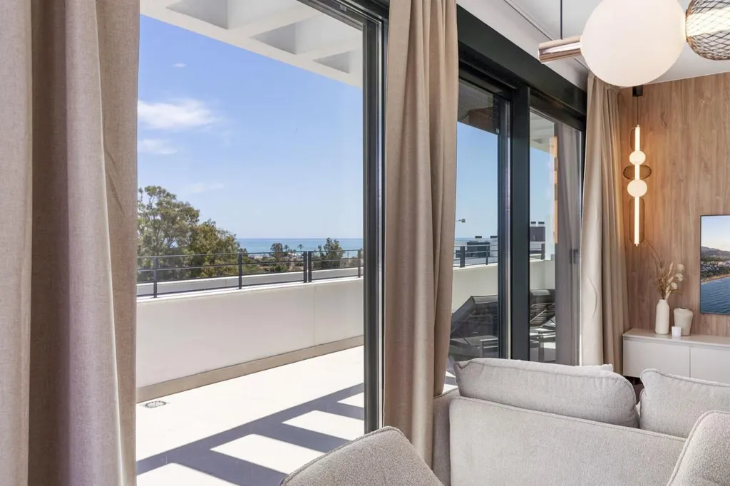 Soggiorno - Penthouse with Pool in Torremolinos