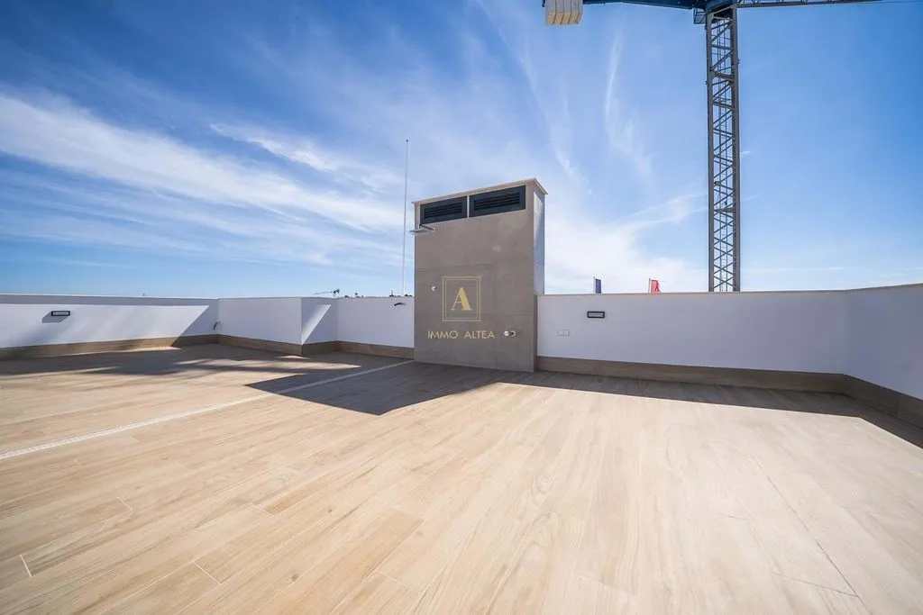 Terrace - New Build Villa with Private Pool in Algorfa