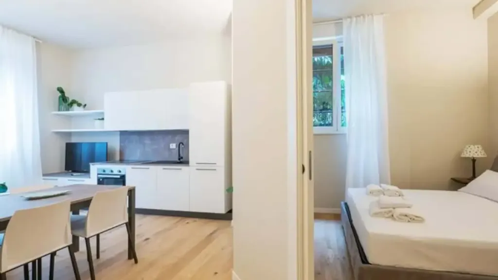 Chambres - Elegant Two-Room Apartment in Milan