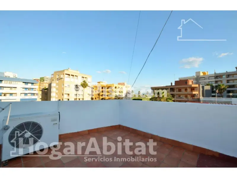 Terrace - Spacious House with Terrace near Cullera Beach