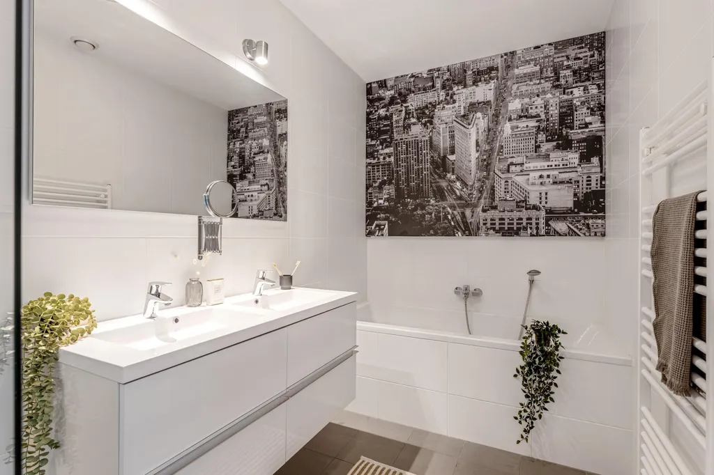 Salles de bain - Galerie Flat with Skyline View in Rotterdam