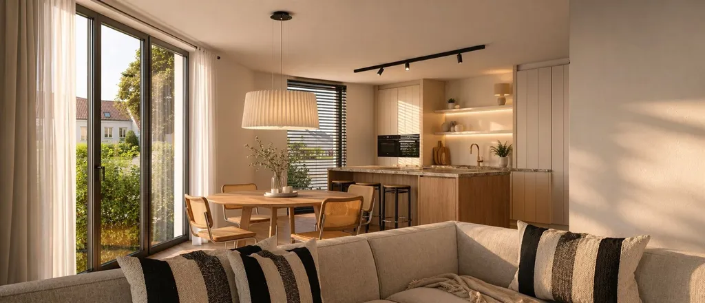 Séjour - Appartement 2 chambres à Zoersel